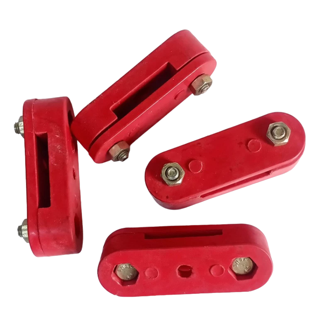 Pvc Cleat Clamp for Earthing Strips Hold