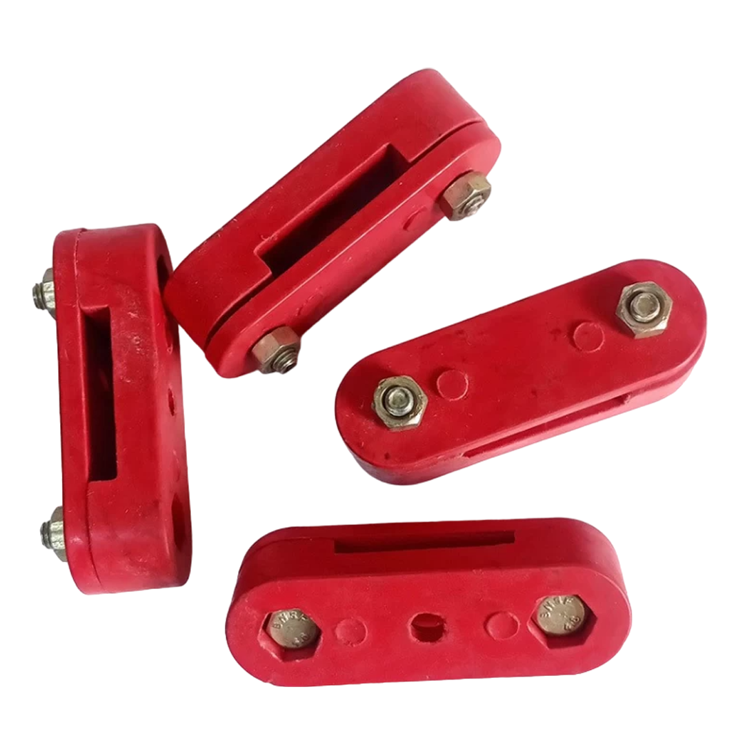 Pvc Cleat Clamp for Earthing Strips Hold